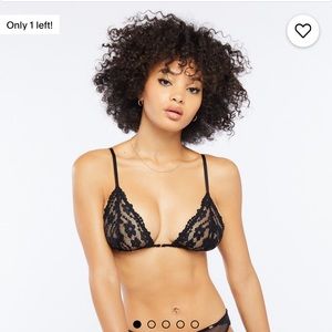 Savage x Fenty Daisy Lace Triangle Bralette